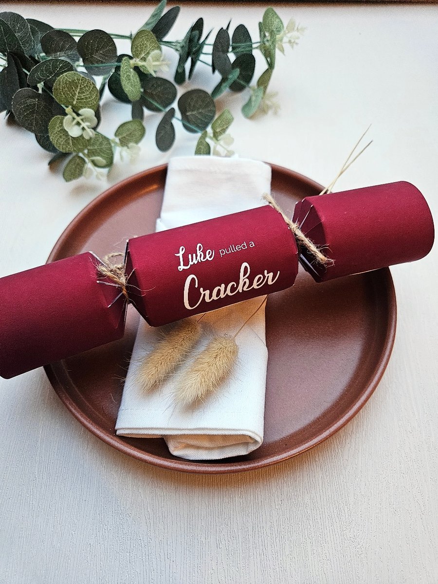 Wedding cracker favour